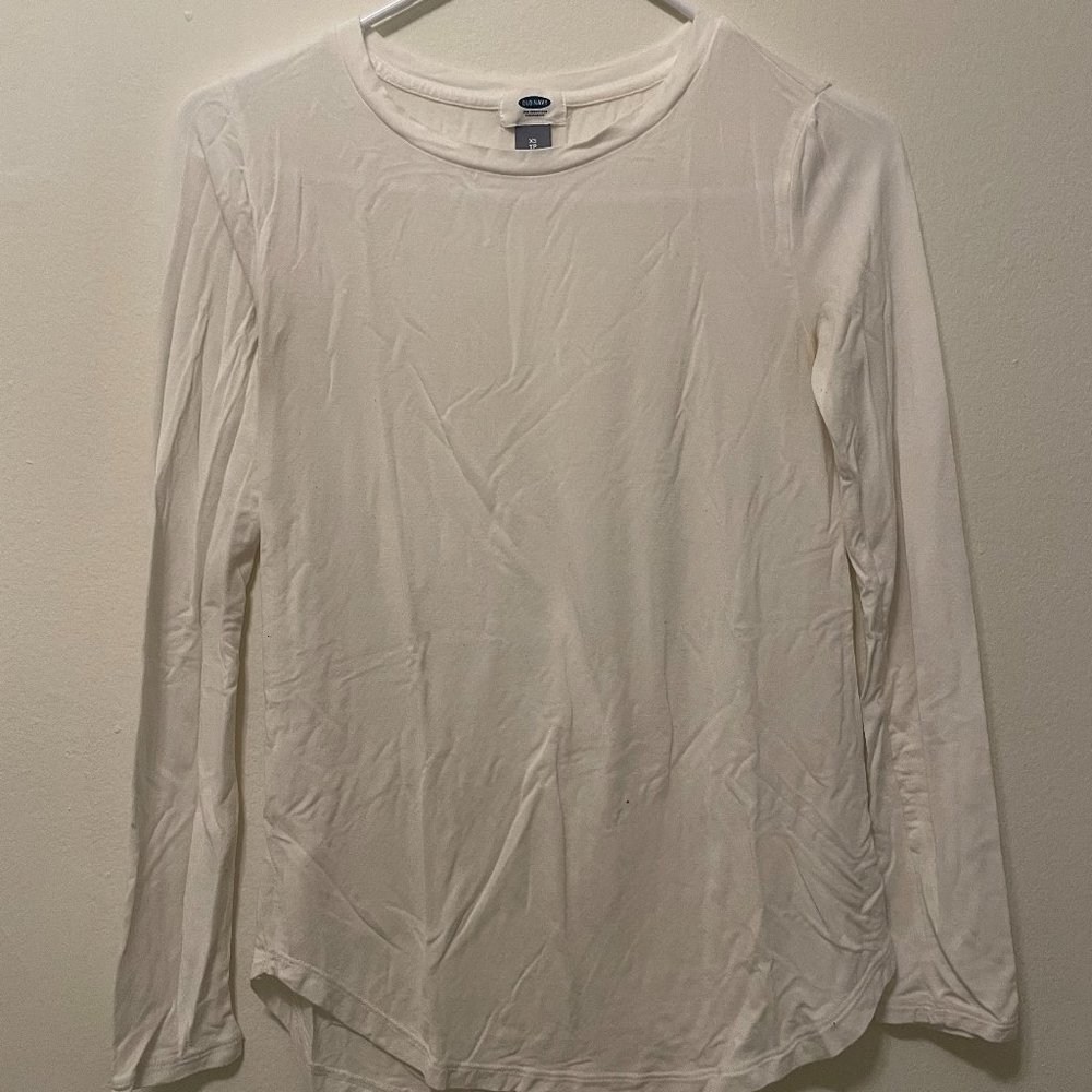 The Perfect Fitted White Long Sleeve